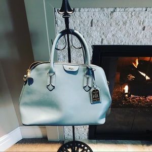 Ralph Lauren light blue handbag